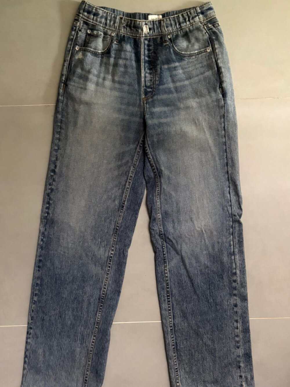 Rag & Bone Miramar Wide-Leg Pants (sweatpant jeans) - Picture 4 of 6